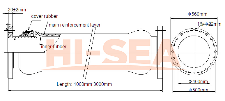 DN400 Dredge Discharge Hose